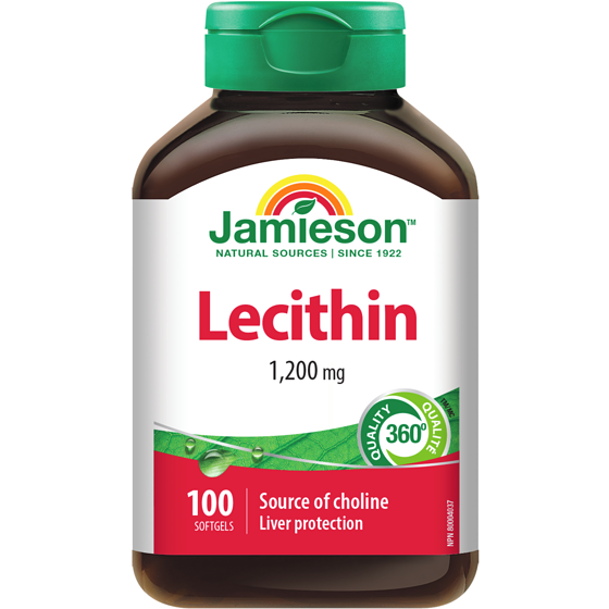Jamieson Lecithin Softgels 1,200 mg 100 ea, $0.15/1ea
