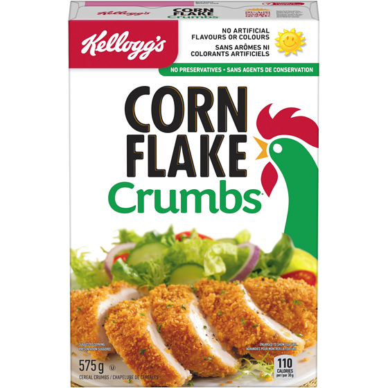 Kellogg’s Chapelure Corn Flakes Crumbs 575 g, 1,13 $/100g