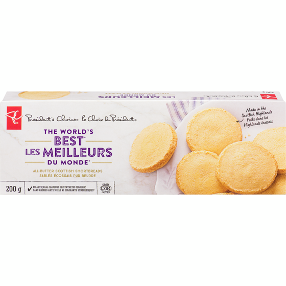 le Choix du Président Biscuits sablés Les meilleurs du monde 200 g, 3,00 $/100g