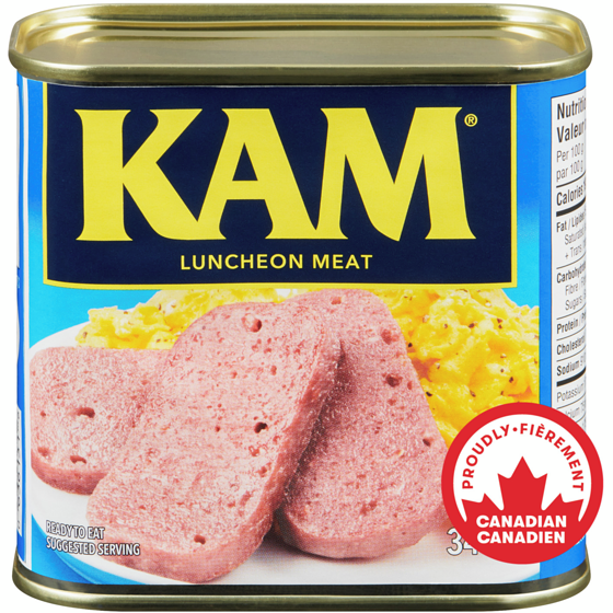 Kam Luncheon Meat 340 g, $1.76/100g