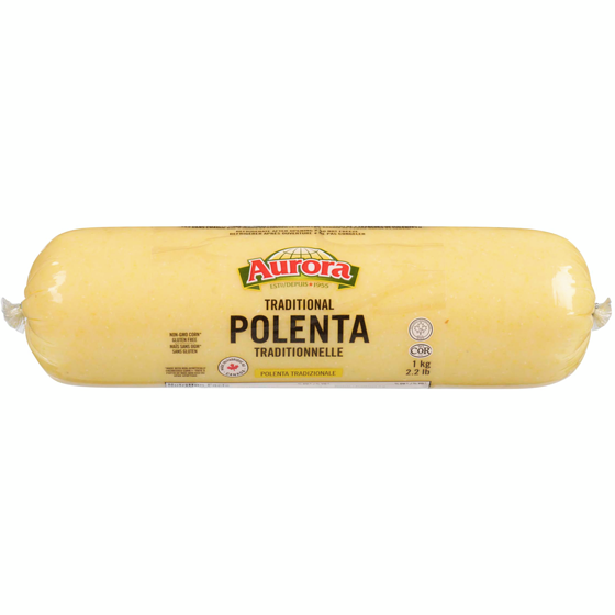Aurora Polenta traditionnelle 1 kg, 0,35 $/100g