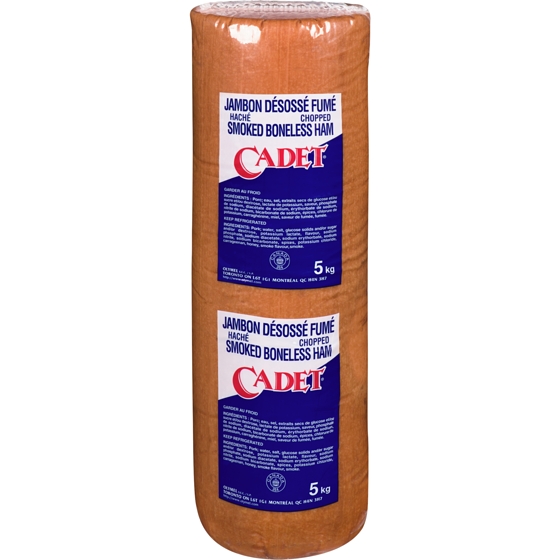 Cadet Jambon désossé et roulé 2x5.0 kg, 0,69 $/100g