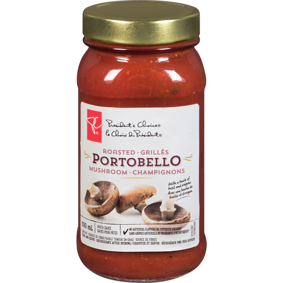 PC Roasted Portobello Mushroom Pasta Sauce | PC.ca