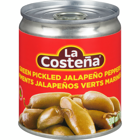 La Costena Jalapeños verts marinés 200 ml, 1,00 $/100ml