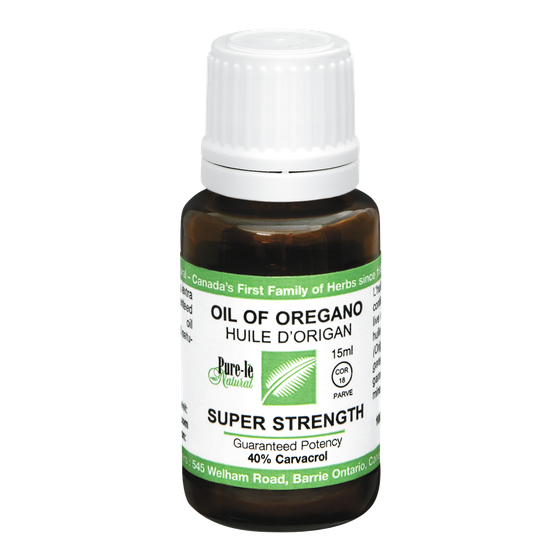 Pure Le Natural Oil of Oregano, Super Strength 15 ml, $226.60/100ml