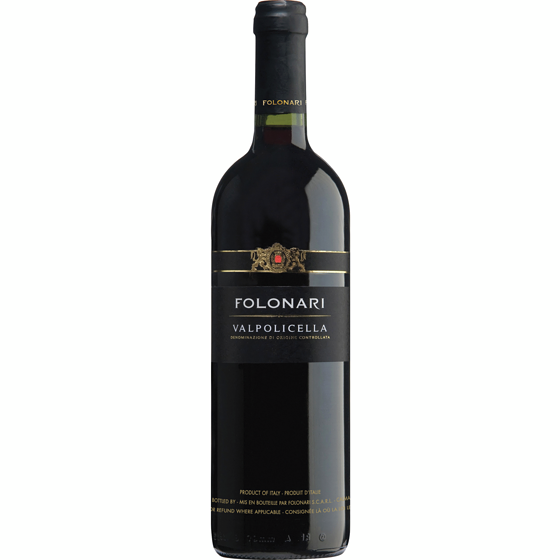 Folonari Valpolicella Red Wine, Italy (ID required at pick-up) 750 ml, $2.52/100ml