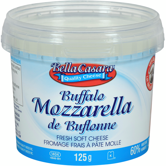 Bella Casara Buffalo Mozzarella 125 g, $8.39/100g