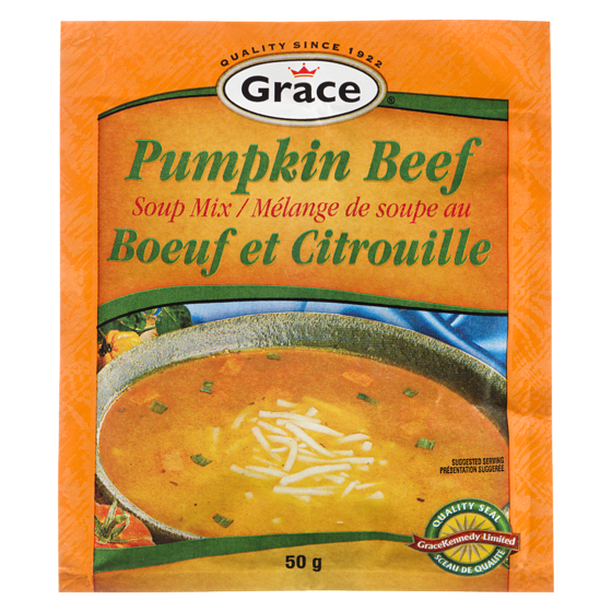 Grace Pumpkin Beef Flavoured Soup Mix 50 g, $2.38/100g