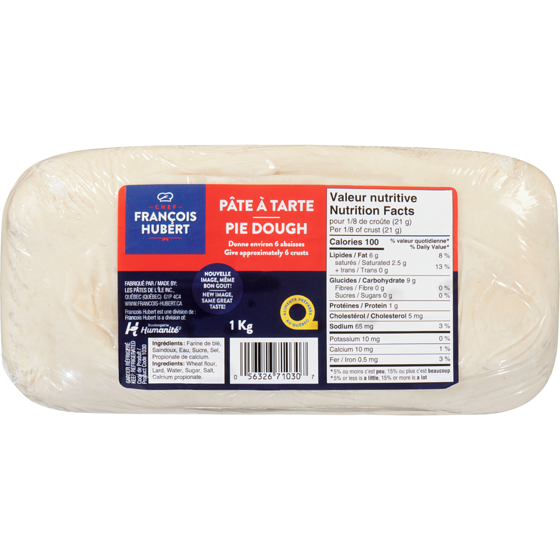 null François Hubert Pie Dough 1 kg, $0.45/100g