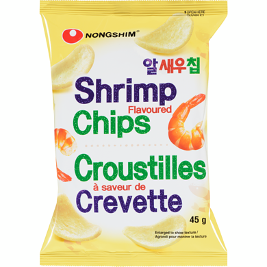 Nong Shim Shrimp Chips 45 g, $2.87/100g