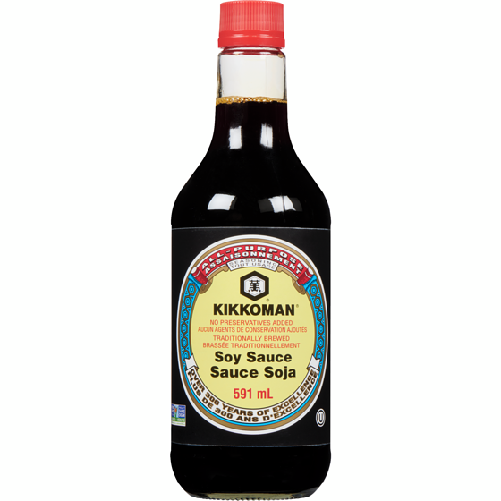 Kikkoman Soy Sauce 591 ml, $1.23/100ml