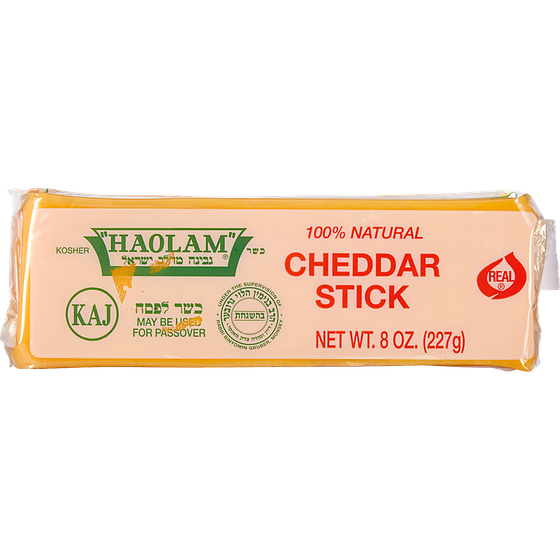 Haolam Kosher Cheese, Cheddar 227 g, $6.16/100g