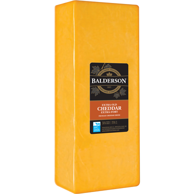 Balderson Extra Old Cheddar, Service Case $3.92/100g $17.79/1lb