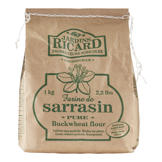 Jar Ricard Buckwheat Flour 1 kg, $0.40/100g