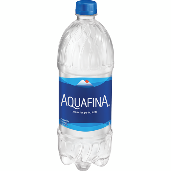 AQUAFINA Water       1 l, $0.20/100ml