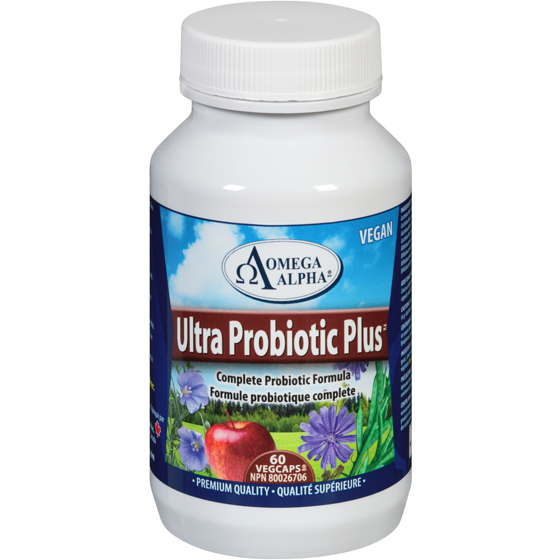 Omega Alpha Ultra Probiotics Plus 60 ea, $0.72/1ea