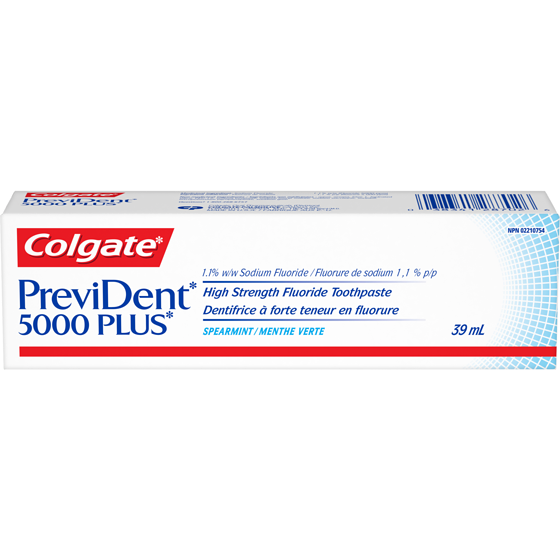 Colgate Dentifrice Prevident Menthe Verte 5000 Plus 39 ml, 42,31 $/100ml