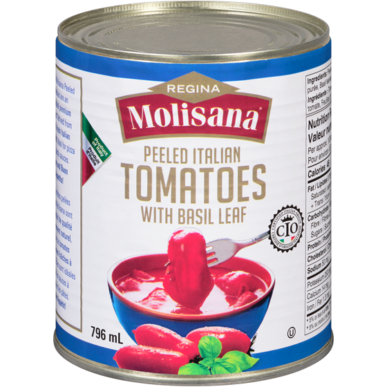 Molisana Peeled Tomatoes 796 ml, $0.50/100ml