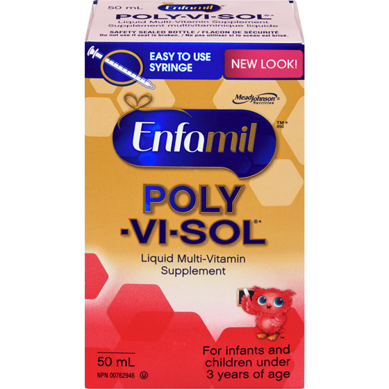 Enfamil Poly-Vi-Sol 50 ml, $43.98/100ml
