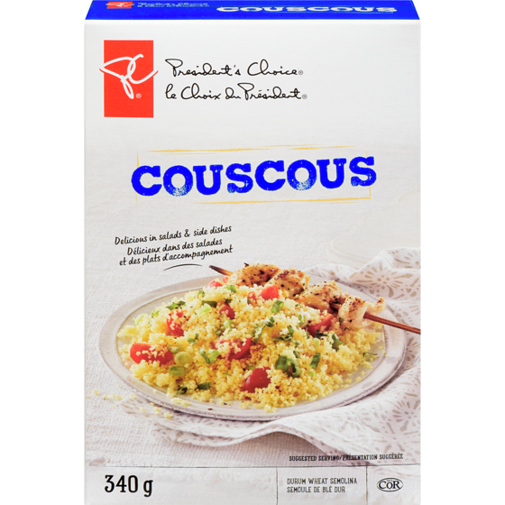 le Choix du Président Couscous 340 g, 0,74 $/100g