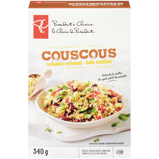 le Choix du Président Couscous de blé entier 340 g, 0,74 $/100g