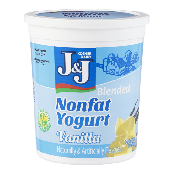 J and J Non Fat Yogurt, Vanilla 907 g, $0.94/100g