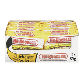 Mr Noodles Instant Noodles, Chicken 12x85.0 g, $0.64/100g