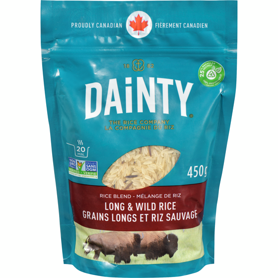 Dainty Long Grain & Wild Rice 450 g, $0.95/100g