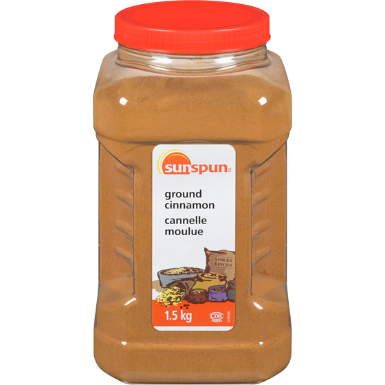 Sunspun Ground Cinnamon 1.5 kg, $1.69/100g