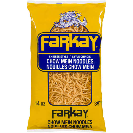 Farkay Noodles, Chow Mein     397 g, $1.26/100g