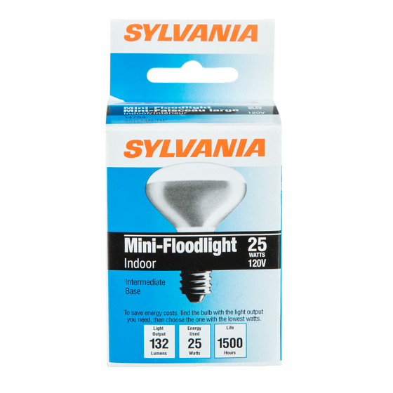 Sylvania R14 Reflector 25W Light Bulb 1 ea, $4.50/1ea