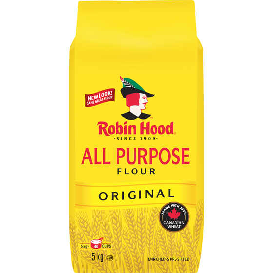 Robin Hood Original All Purpose Flour 5 kg, $0.20/100g