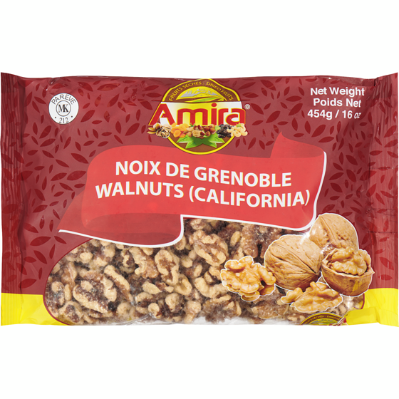 Amira Walnuts, Halves & Pieces 454 g, $3.08/100g