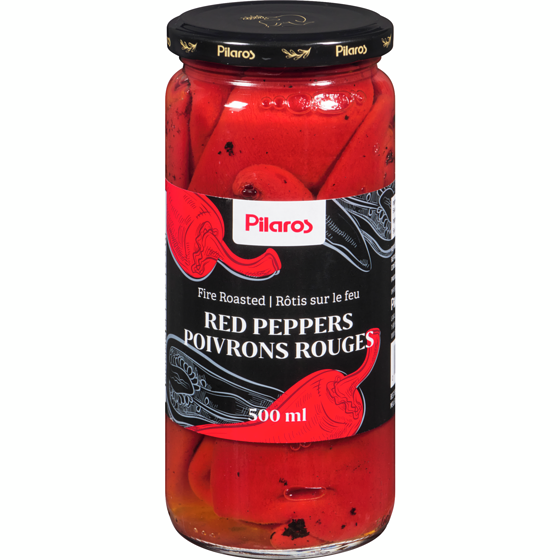 Pilaros Piments rouges rôtis 500 ml, 1,20 $/100ml