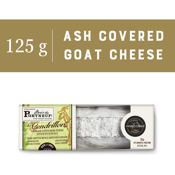 Alexis Portneuf Le Cendrillon Cheese 125 g, $7.59/100g