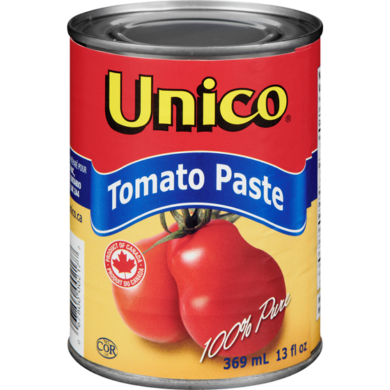 Unico Tomato Paste 369 ml, $0.81/100ml
