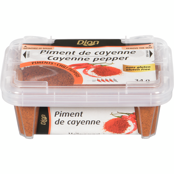 Dion Piment de Cayenne moulu 34 g, 9,68 $/100g