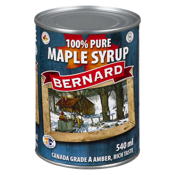 Bernard Maple Syrup, Light 540 ml, $2.04/100ml