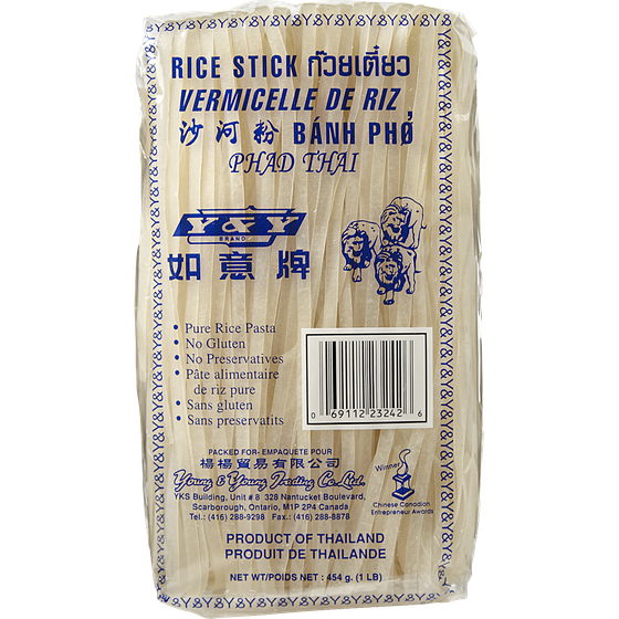 Young & Young Rice Stick Noodles, Medium 454 g, $0.55/100g
