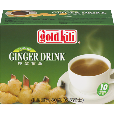 Gold Kili Boisson instantanée au gingembre 10x18.0 g, 2,77 $/100g