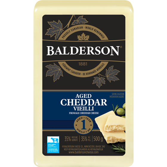 Balderson Fromage Cheddar Vieilli 1 An 500 g, 3,40 $/100g