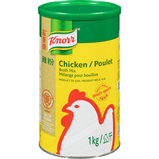 Knorr Bouillon de poulet 1 kg, 1,40 $/100g