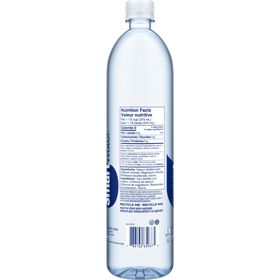 Smart water ingredients