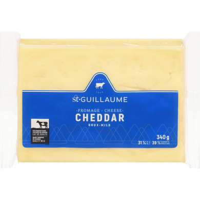 St Guillaume Cheese, St-Guillaume Aged Cheddar 340 g, $3.53/100g