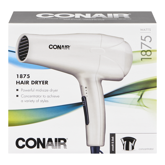 ConairPro 248C, 1875 Watts Mid Size 1 ea, $17.99/1ea