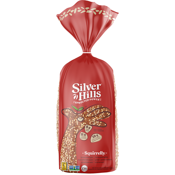 Silver Hills Squirrelly Bread 600 g, $1.17/100g