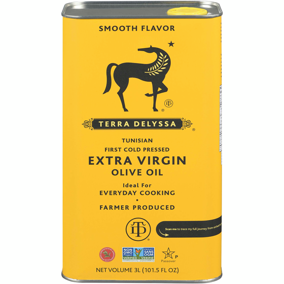 Terra Delyssa Extra Virgin Olive Oil 3 l, $1.80/100ml