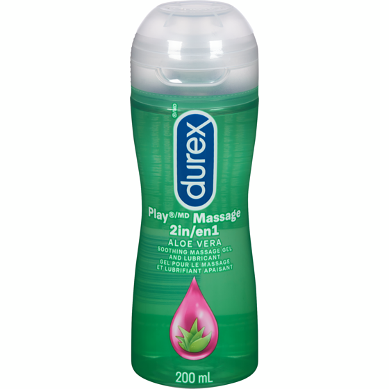 Durex 2-in-1 Massage and Personal Lubricant Aloe 200 ml, $8.25/100ml