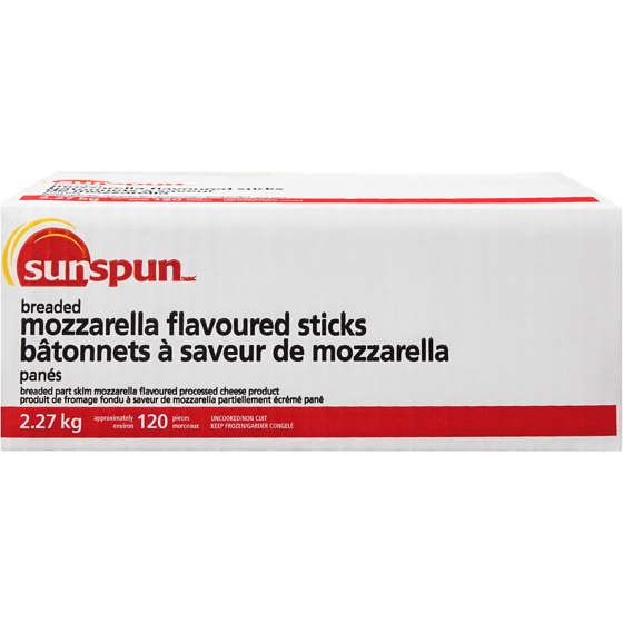 Sunspun Breaded Mozzarella Flavoured Sticks 2.27 kg, $1.54/100g