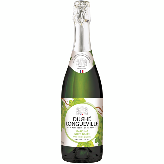 Duche de Longueville Sparkling White Grape Juice 750 ml, $0.73/100ml